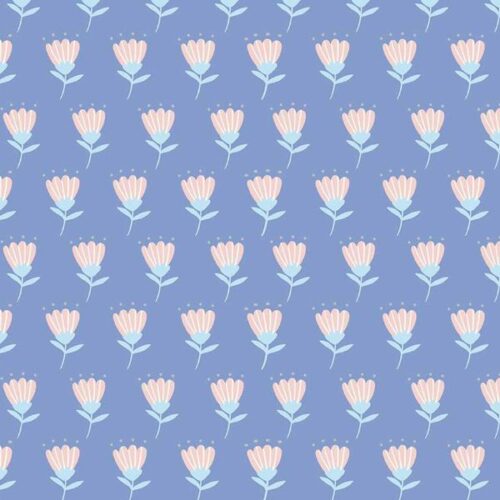 C11562 Blue Tulips Mulberry Lane Riley Blake Designs