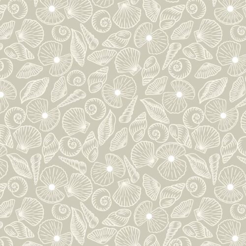 Ocean Pearls Pearl Shells on Powdered Sand with Pearl - A828.1