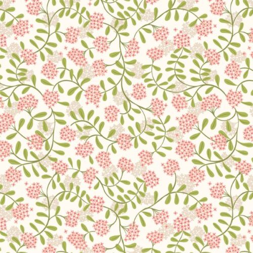 Clearbury Down Wild Thyme on Cream A816.1