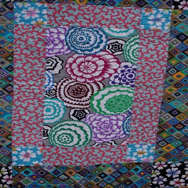 Deco Dance Quilt Close Up by Kaffe Fassett, Collective Spring 2024