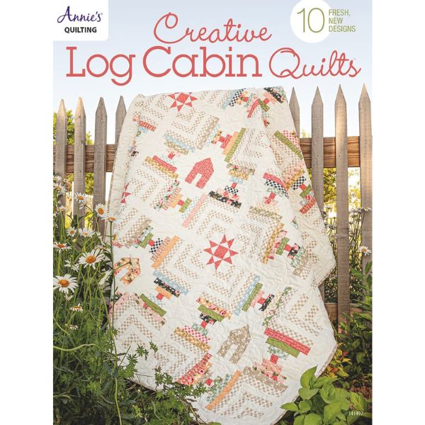9781640255852 Creative Log Cabin Quilts, Annies Quilting