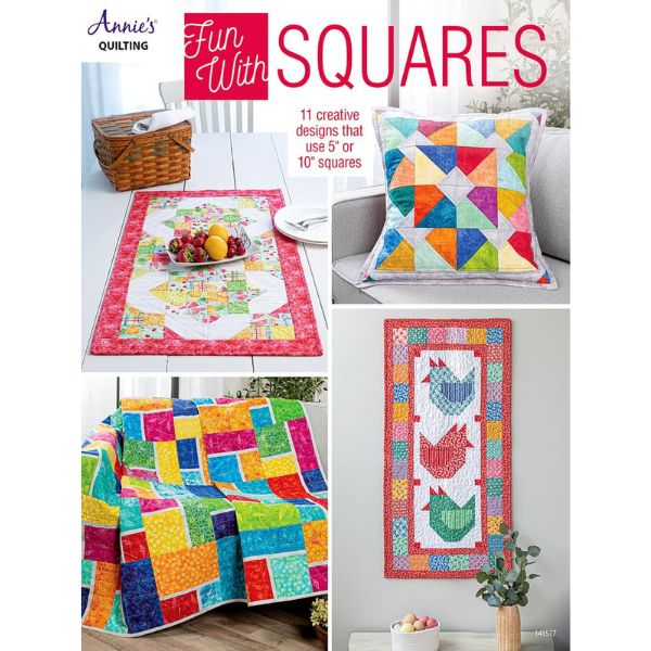9781640256064 - Fun With Squares, Annies Quilting