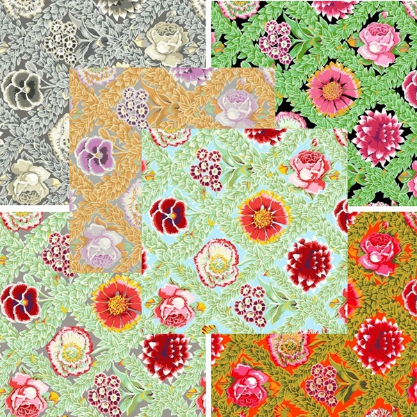 GP11 Flower Lattice Kaffe Fassett