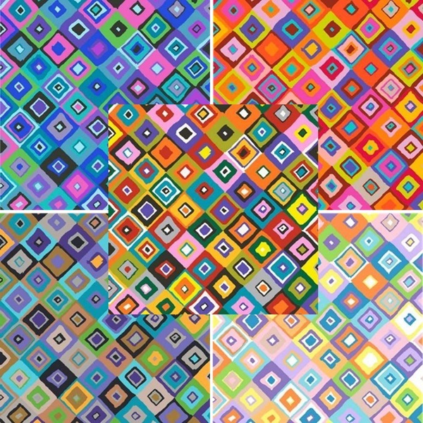 GP203 Square Dance by Kaffe Fassett