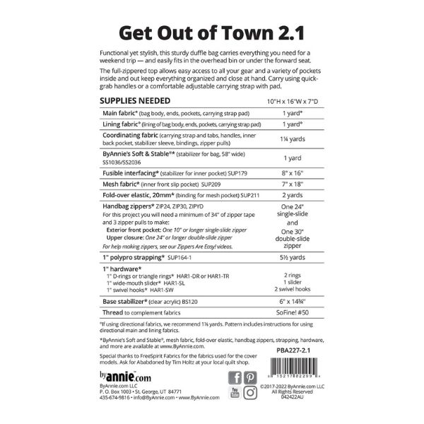 Get Out of Town 2.1 ByAnnie Details