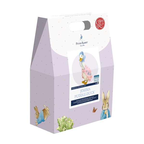 Jemima Puddle Duck Needle Felting Kit Box