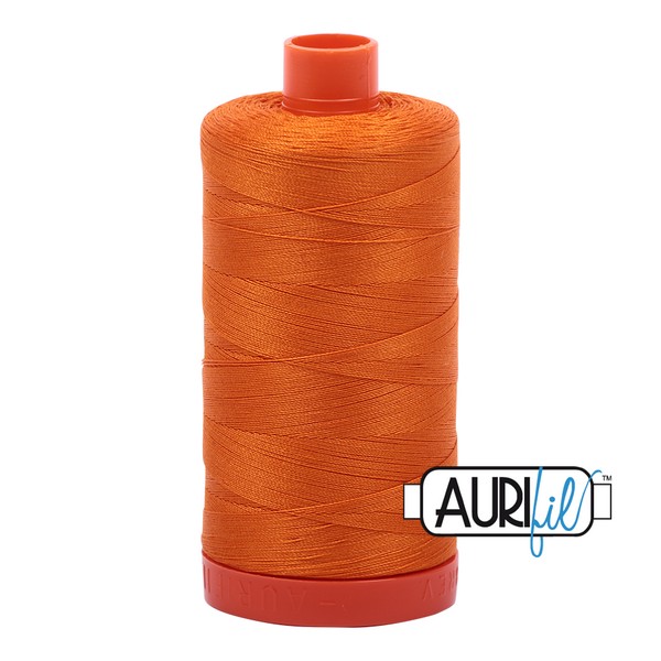 Aurifil 50 WT Cotton Thread Bright Orange MK50SC6-1133