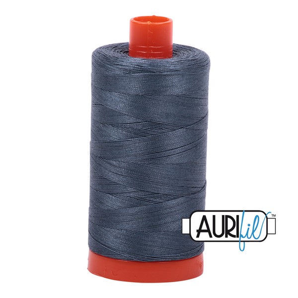 Aurifil 50 WT Cotton Thread Medium Grey MK50SC6-1158