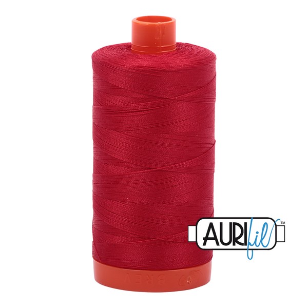 Aurifil 50 WT Cotton Thread Red MK50SC6-2250