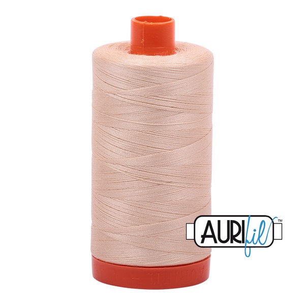 Aurifil 50 WT Cotton Thread Pale Flesh MK50SC6-2315