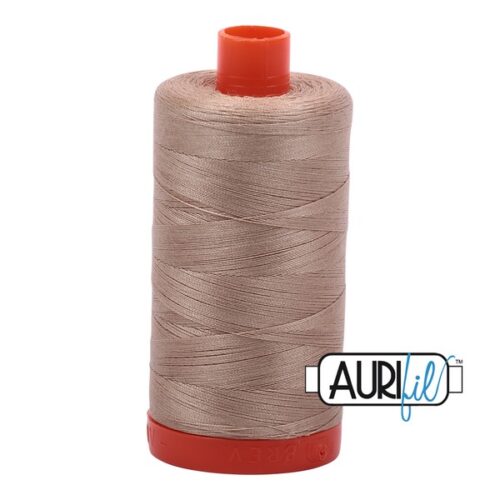 Aurifil 50 WT Cotton Thread Sand MK50SC6-2326
