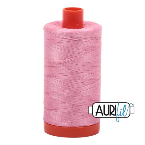 Aurifil 50 WT Cotton Thread Bright Pink MK50SC6-2425