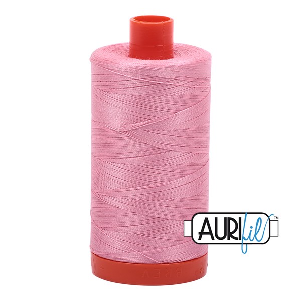 Aurifil 50 WT Cotton Thread Bright Pink MK50SC6-2425