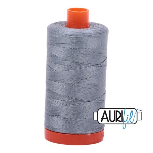 Aurifil 50 WT Cotton Thread Light Blue Grey MK50SC6-2610