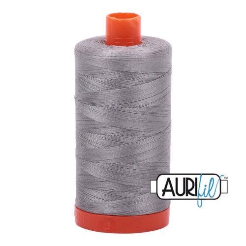 Aurifil 50 WT Cotton Thread Stainless Steel MK50SC6-2620