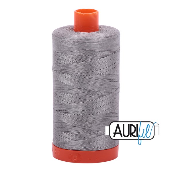 Aurifil 50 WT Cotton Thread Stainless Steel MK50SC6-2620