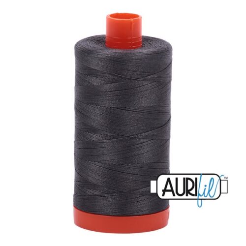 Aurifil 50 WT Cotton Thread Dark Pewter MK50SC6-2630
