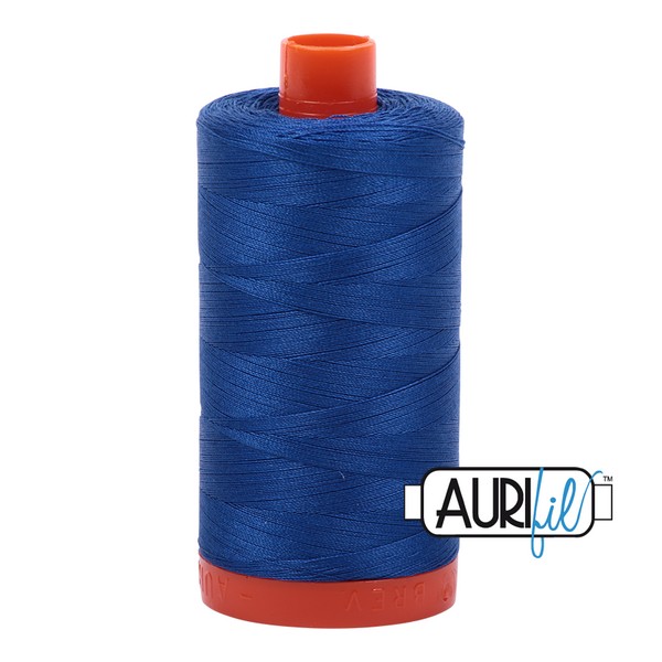 Aurifil 50 WT Cotton Thread Medium Blue MK50SC6-2735