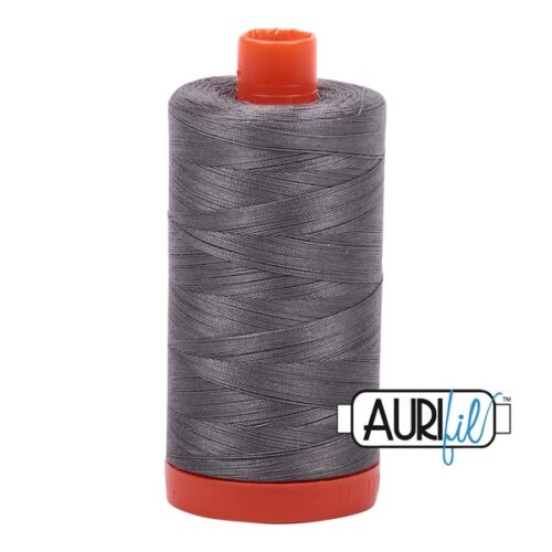 Aurifil 50 WT Cotton Thread Grey Smoke MK50SC6-5004