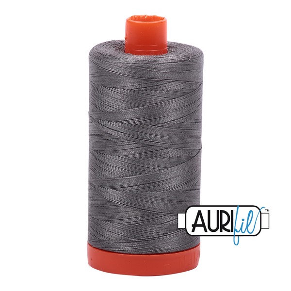 Aurifil 50 WT Cotton Thread Grey Smoke MK50SC6-5004