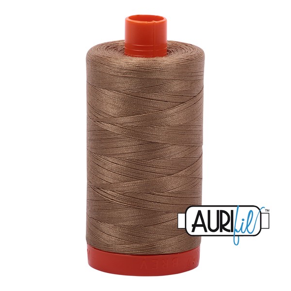 Aurifil 50 WT Cotton Thread Toast MK50SC6-6010