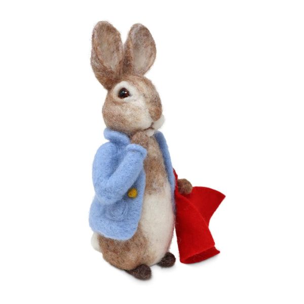 Peter Rabbit and his Pocket Handkerchief Needle Felting Craft Kit, Beatrix Potter