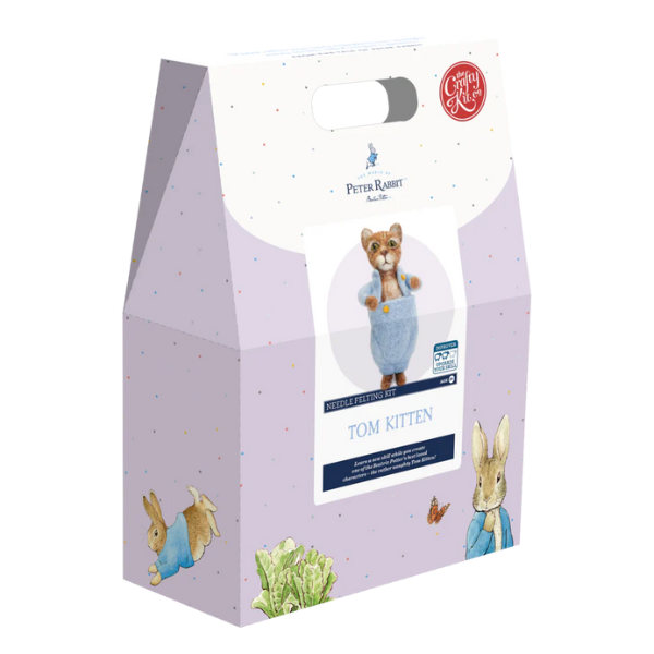 Tom Kitten Needle Felting Craft Kit Box, Beatrix Potter