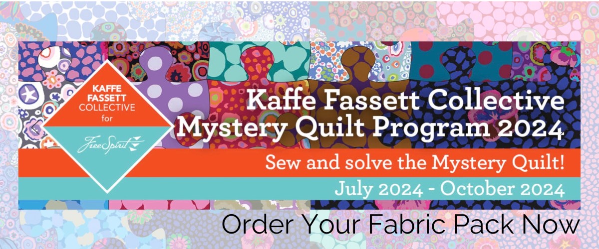 Kaffe Fassett Mystery Quilt Banner