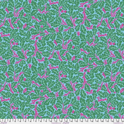 PWKW003.TURQUOISE Kaffe Fassett x Morris & Co.