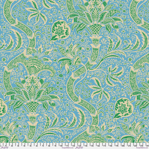 PWKW005.AQUA Kaffe Fassett x Morris & Co.