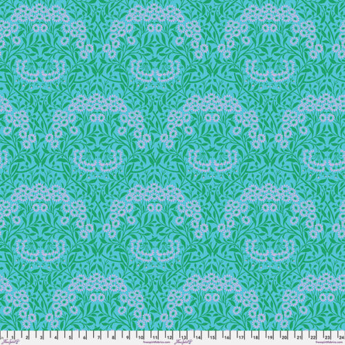 PWKW007.AQUA Kaffe Fassett x Morris & Co.