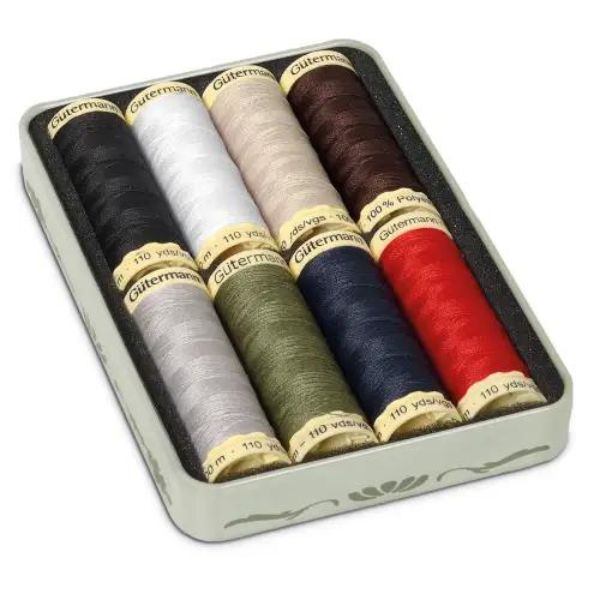 640952 Thread Gutermann Nostalgic Classic Thread Tin Set