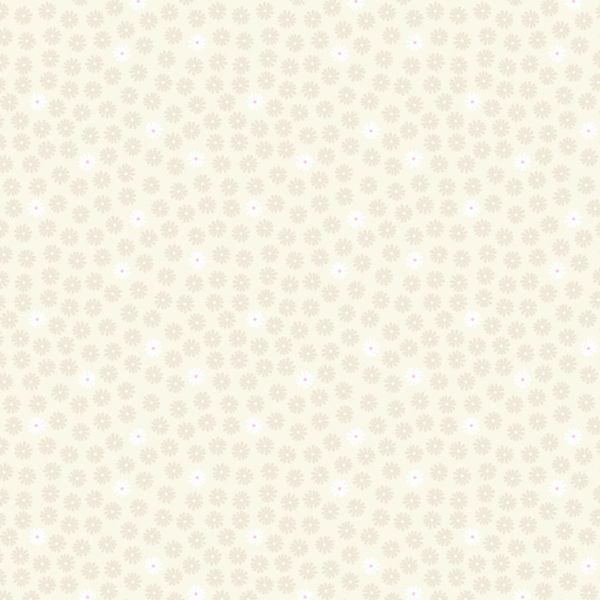 A869.1 Tiny Glow Daisy on Cream Glow Fairies Lewis & Irene