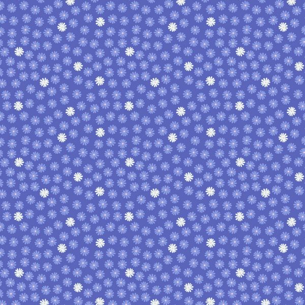 A869.3 Tiny Glow Daisy on Periwinkle Glow Fairies Lewis & Irene