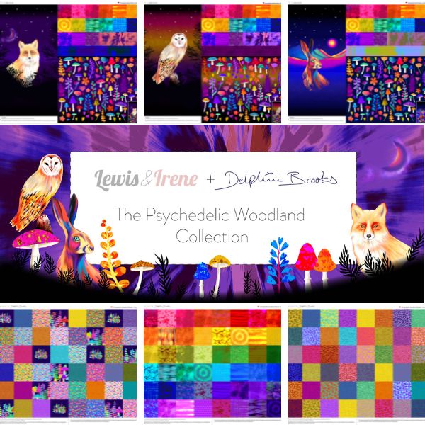 The Psychedelic Woodland Collection Category Lewis & Irene + Delphine Brooks The Psychedelic Woodland Collection Category Lewis & Irene + Delphine Brooks