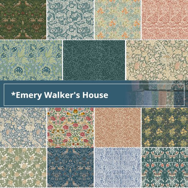 Emery Walker’s House Collection by The Original Morris & Co. Emery Walker's House Collection by The Original Morris & Co.
