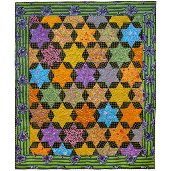 Golden Stars Quilt Fabric Pack Kaffe Fassett Quilts on an English Farm
