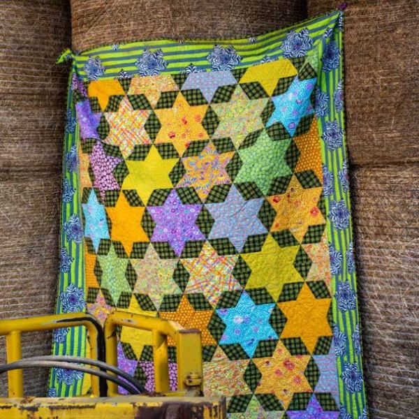 Golden Stars Lifestyle Kaffe Fassett Quilts on an English Farm