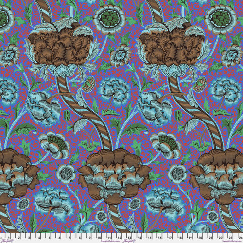 PWKW012.COBALT Kaffe Fassett x Morris & Co.