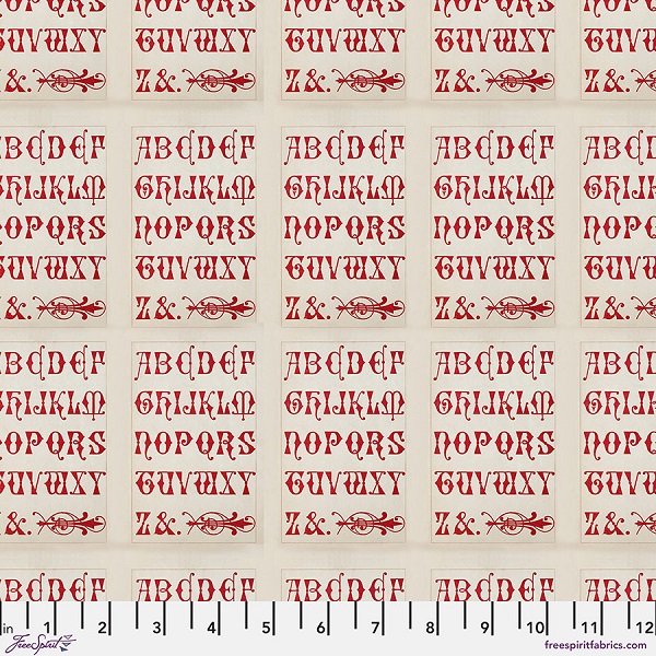 PWTH224.RED Red Typography Palette Red Tim Holtz FreeSpirit