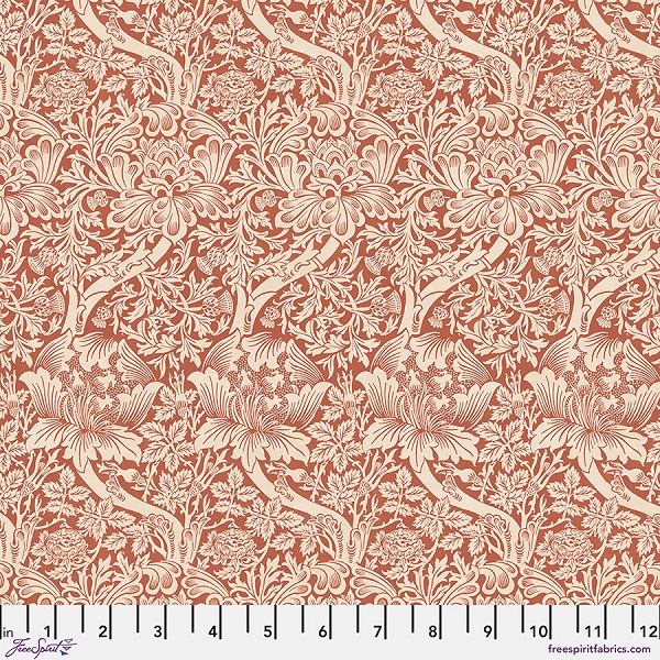 PWWM112.MADDER Rose & Thistle Emery Walker's House Morris & Co.