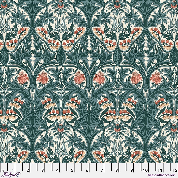 PWWM116.WEBBSBLUE LG Bluebell Emery Walker's House Morris & Co.