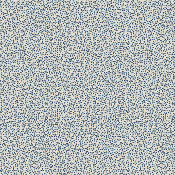 W19 Tiny Berry on Deep Cream 108 Wide Widths Lewis & Irene