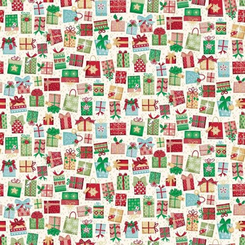 034_Q Gifts Cream Christmas Wishes Makower