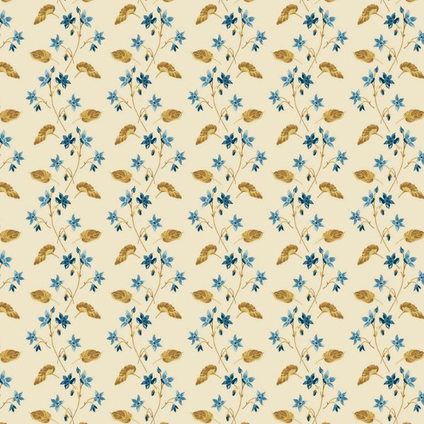 1167-L Clematis Shell Beach House Laundry Basket Quilts Makower