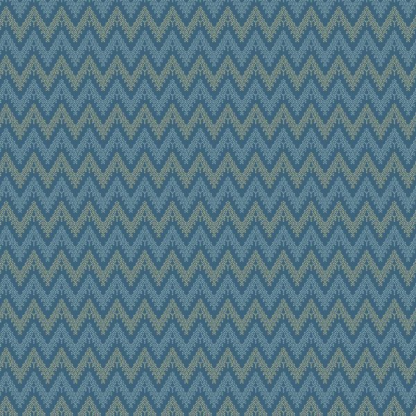 1174-B Current Blue Beach House Laundry Basket Quilts Makower