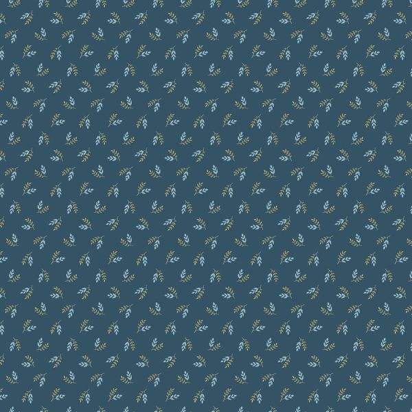 1175-B Seascape Midnight Beach House Laundry Basket Quilts Makower