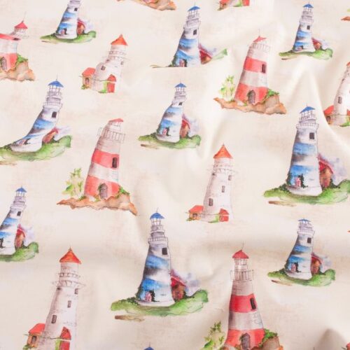 3445-01 Lightouse A Day by the Sea Debbie Shore