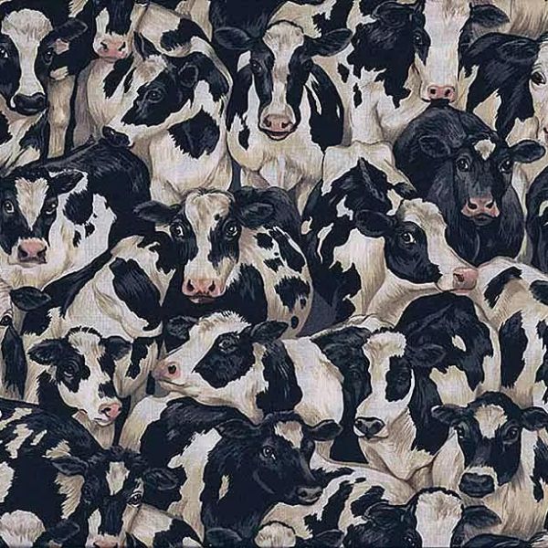 425_X1 Meadow Farm Crowded Cows Farm and Landscape Classics by Makower