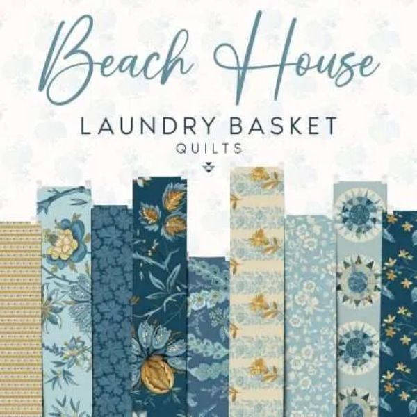 Beach House Laundry Basket Quilts Makower Category Beach House Laundry Basket Quilts Makower Category